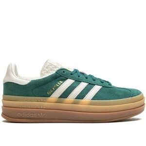 11W/10M - [NEW] Women's adidas Gazelle Bold Shoe Green IF7160